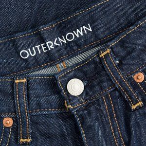 Levis 511 x Outerknown Wellthread Jeans Slim Leg Dark Wash Men's 31x32